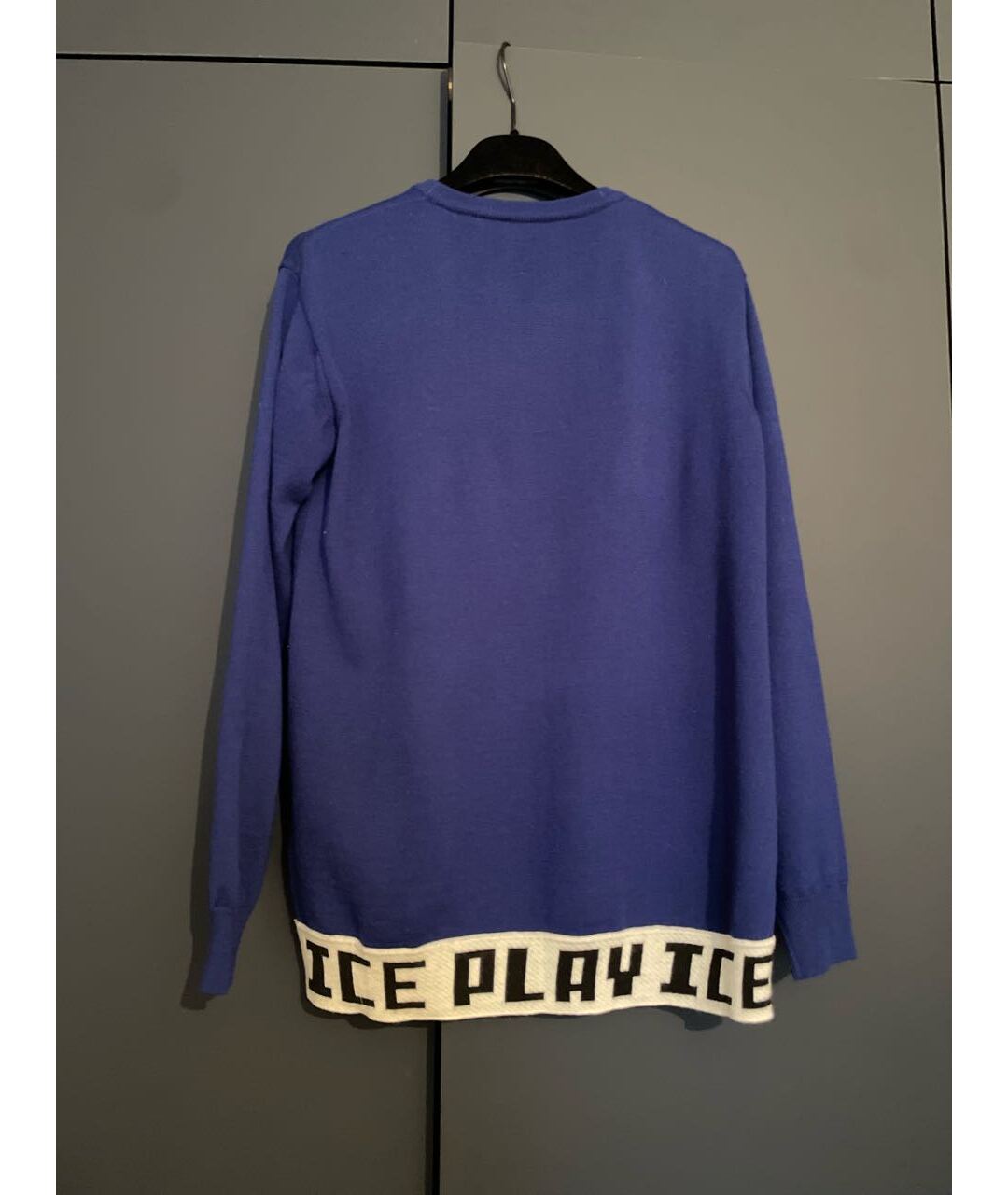 ICE PLAY Синий шерстяной джемпер / свитер, фото 2