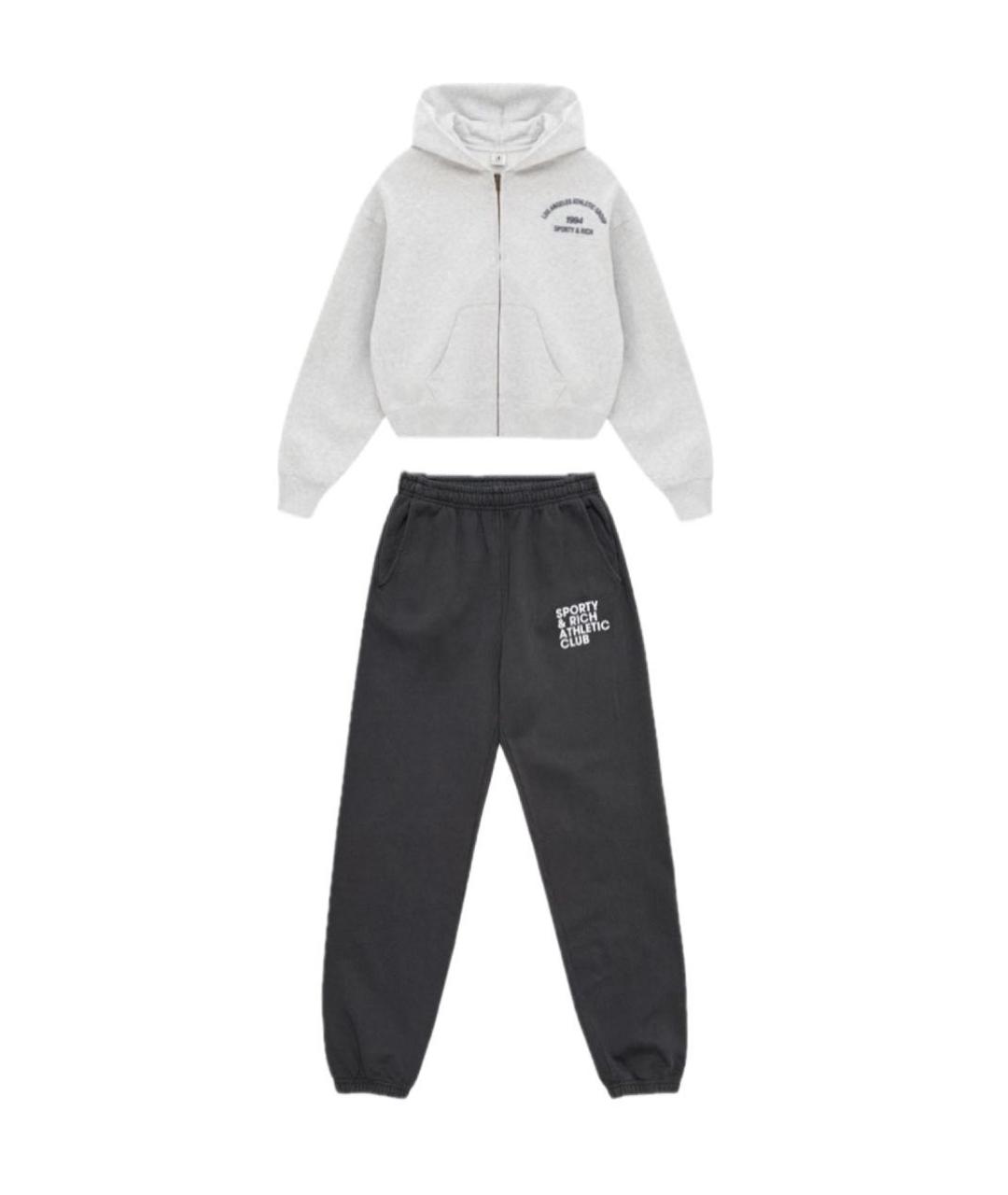 SPORTY AND RICH Хлопковый спортивные костюмы, фото 1