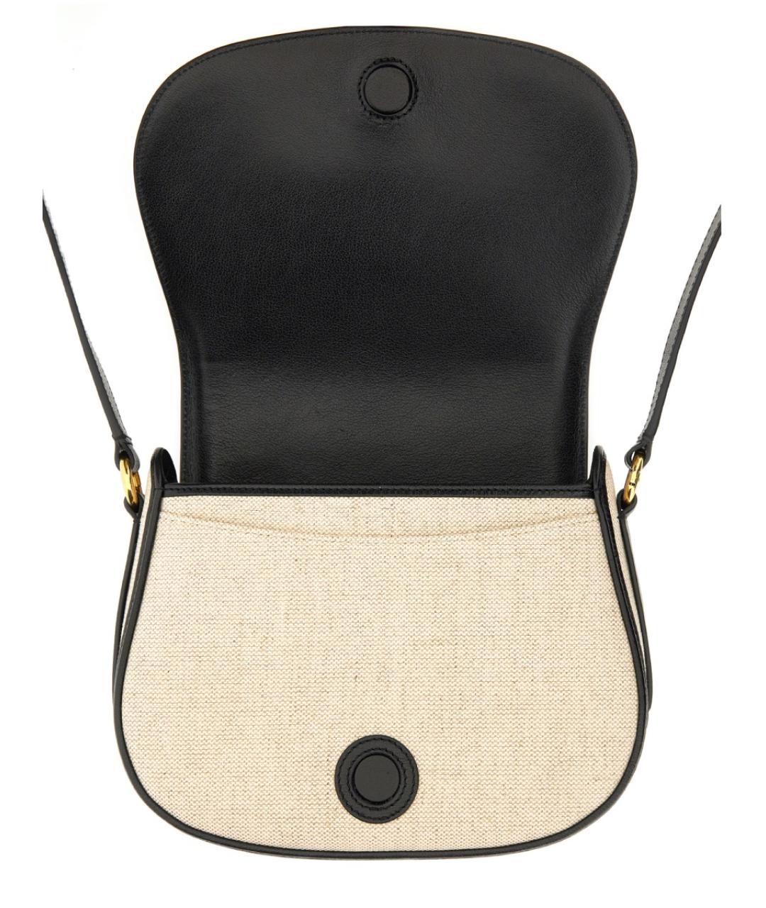 CHLOE Бежевая тканевая сумка через плечо, фото 4