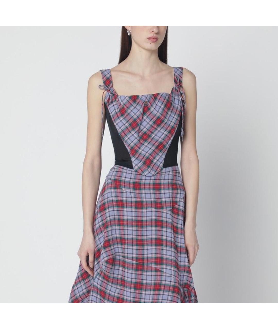 VIVIENNE WESTWOOD Мульти льняная майка, фото 2