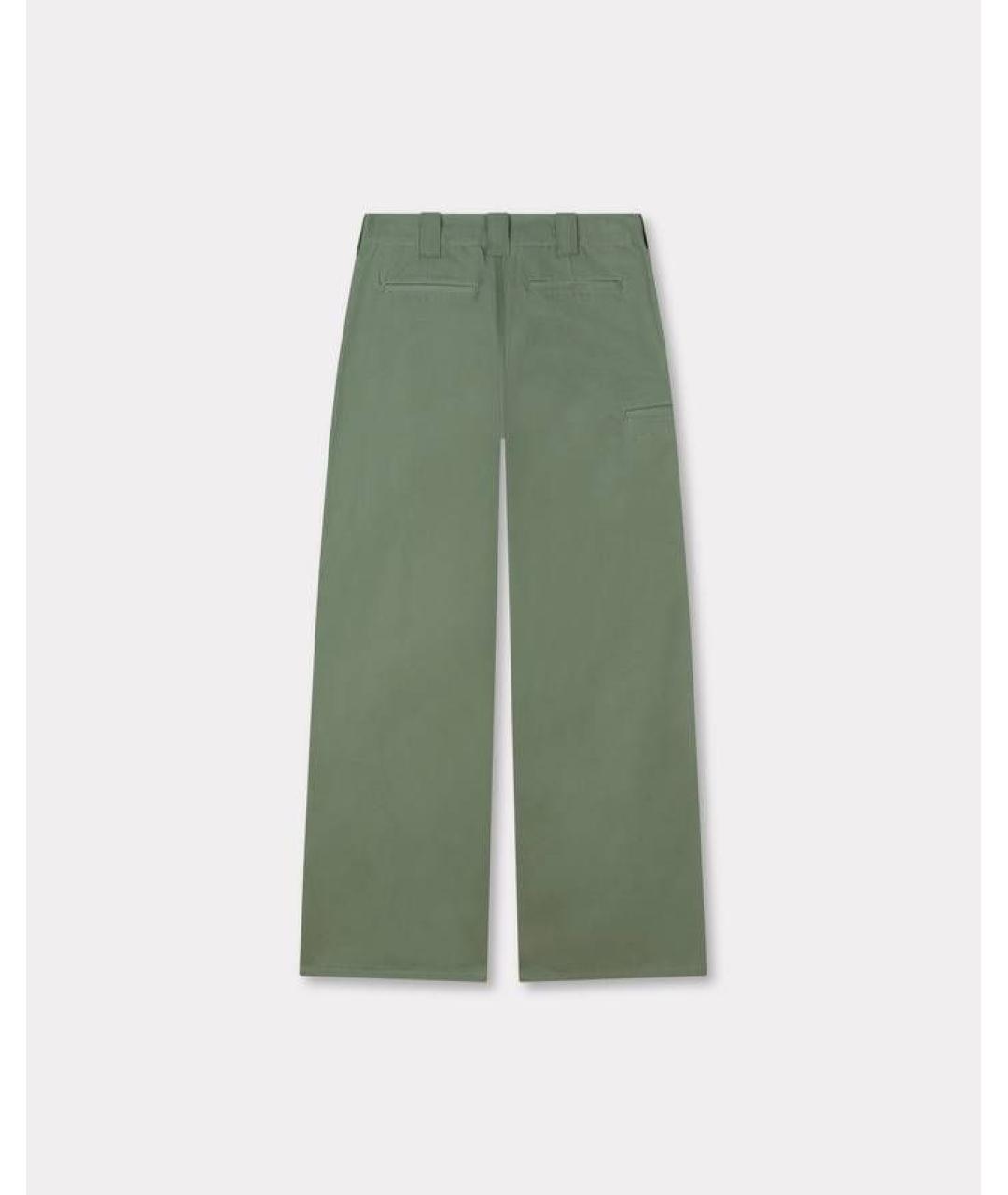 KENZO Хлопковые повседневные брюки, фото 2