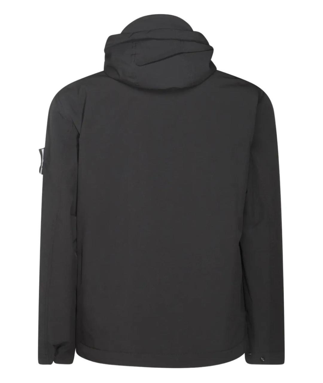 STONE ISLAND Черная куртка, фото 2