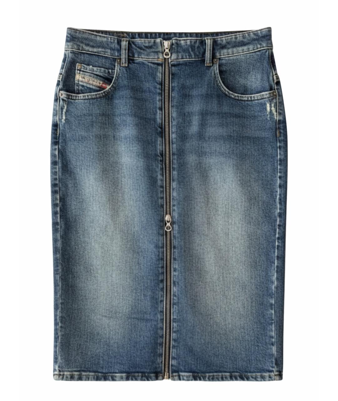 DIESEL Деним юбка миди, фото 1
