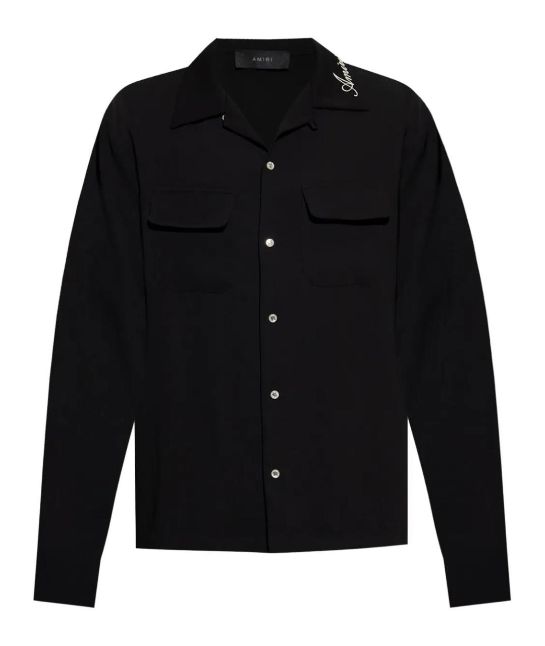 AMIRI Черная кэжуал рубашка, фото 1