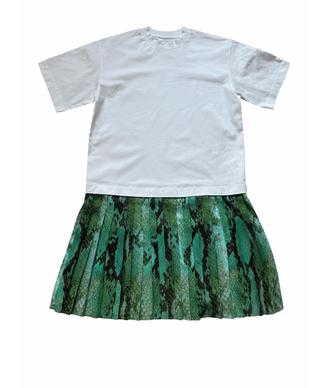 MSGM Мульти хлопковое повседневное платье, фото 1