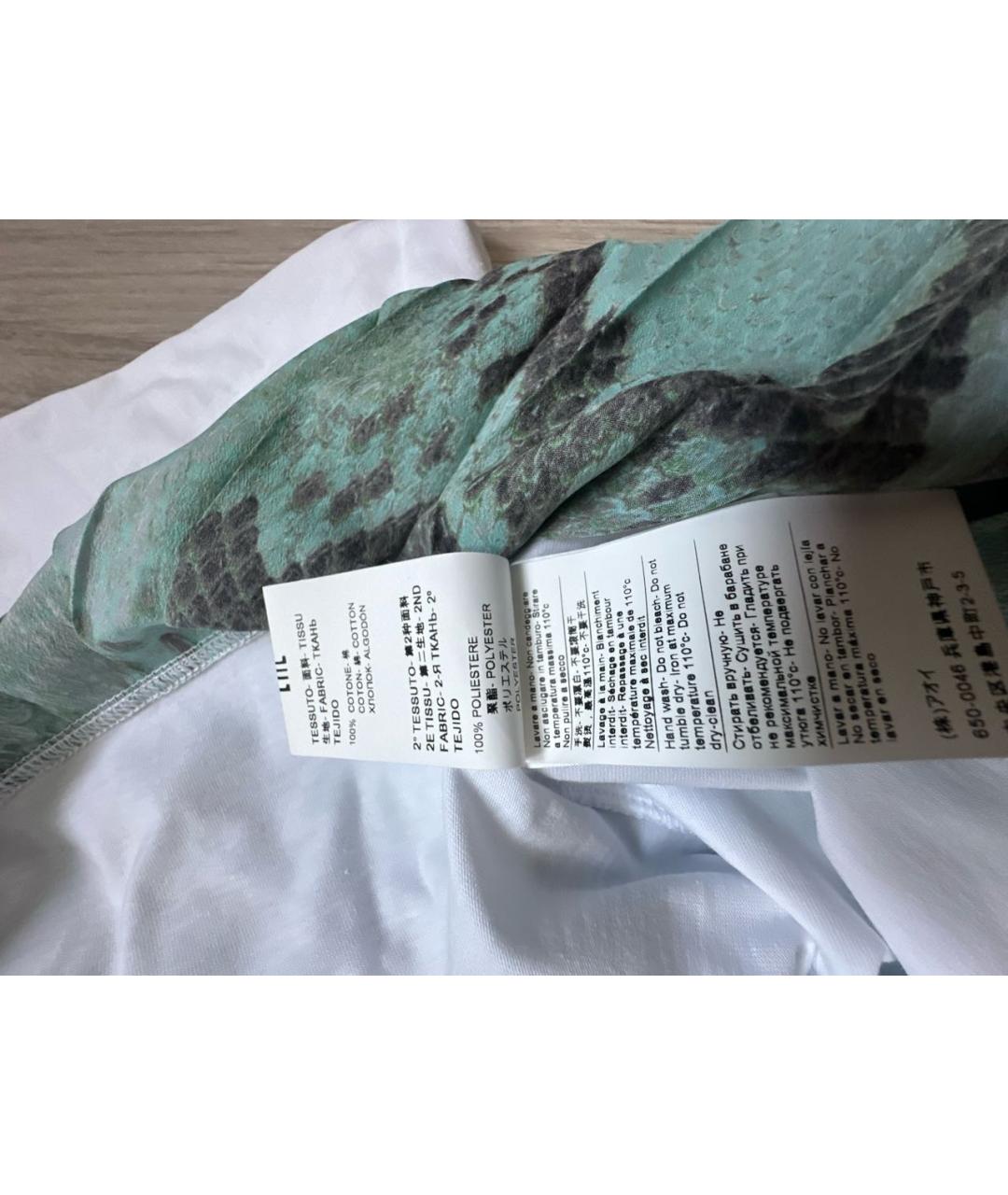 MSGM Мульти хлопковое повседневное платье, фото 6