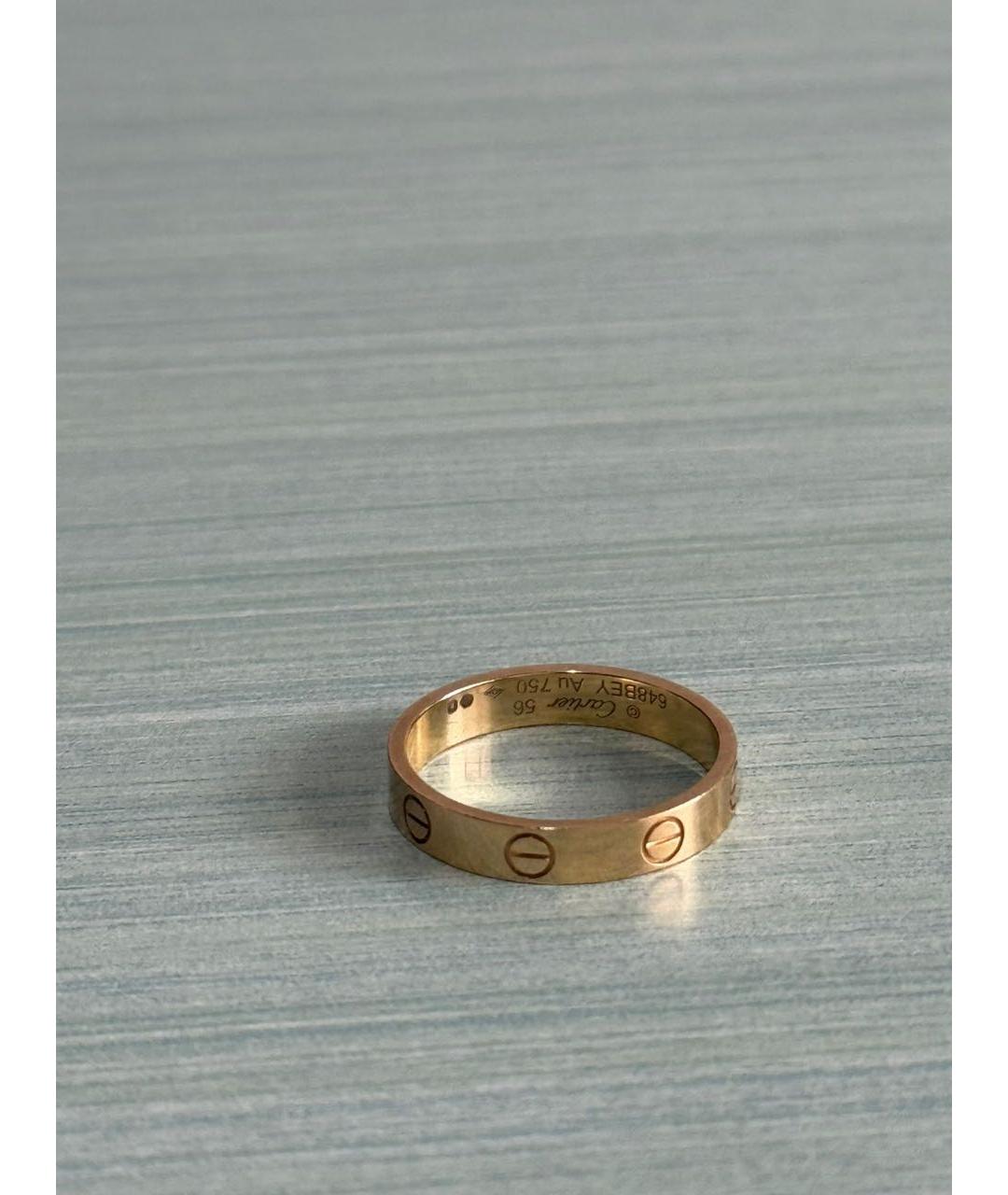 CARTIER Желтое кольцо из желтого золота, фото 3