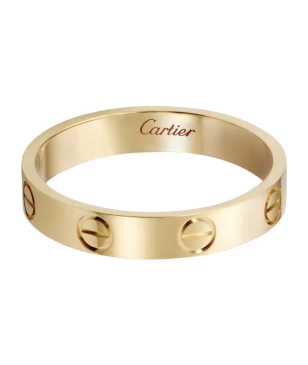 CARTIER Желтое кольцо из желтого золота, фото 1