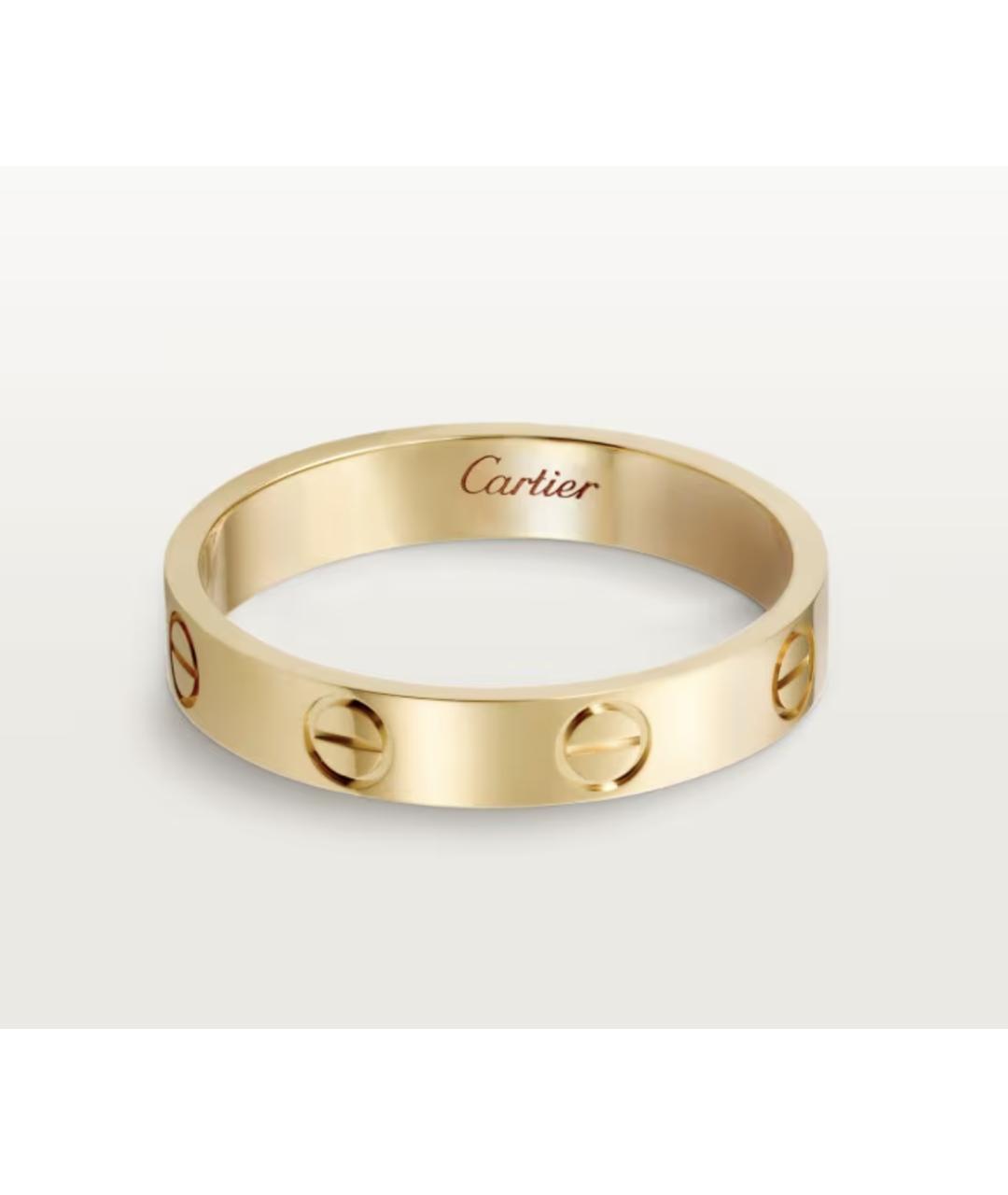 CARTIER Желтое кольцо из желтого золота, фото 6
