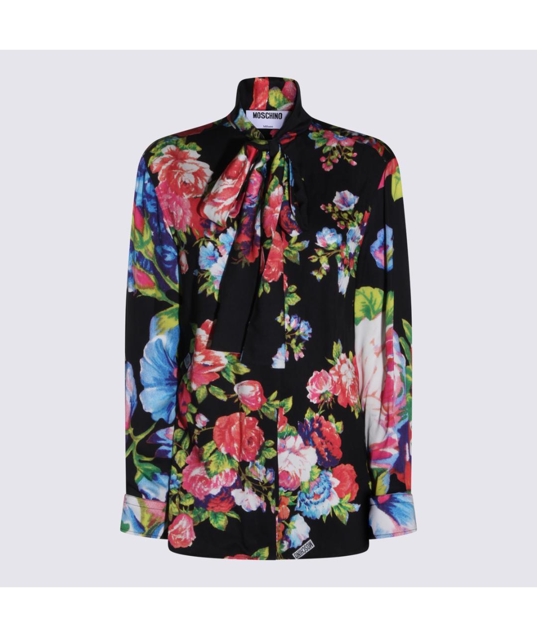 MOSCHINO Мульти вискозная рубашка, фото 5