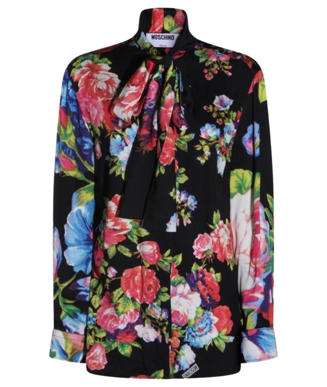 MOSCHINO Мульти вискозная рубашка, фото 1