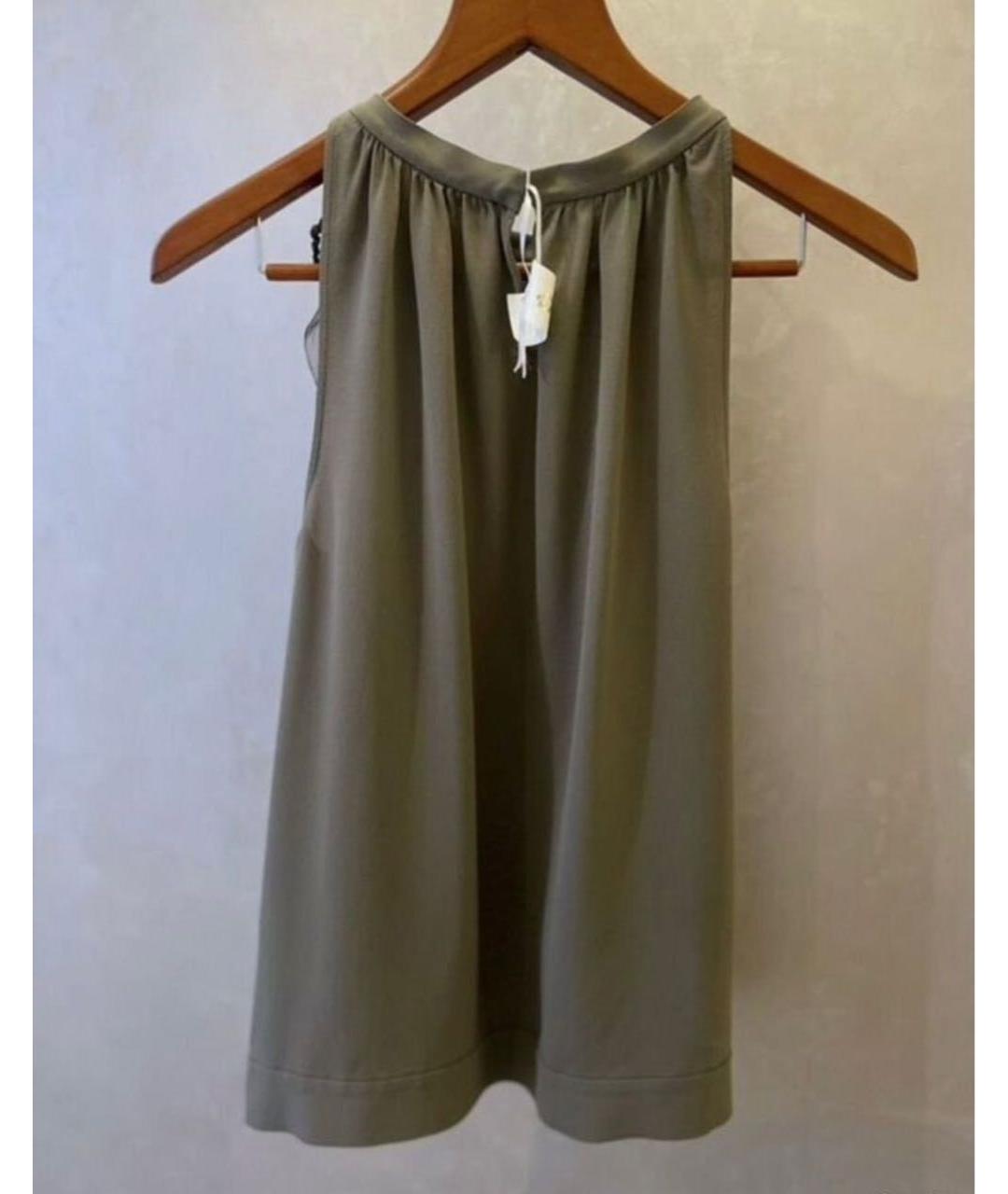 BRUNELLO CUCINELLI Шелковая блузы, фото 2