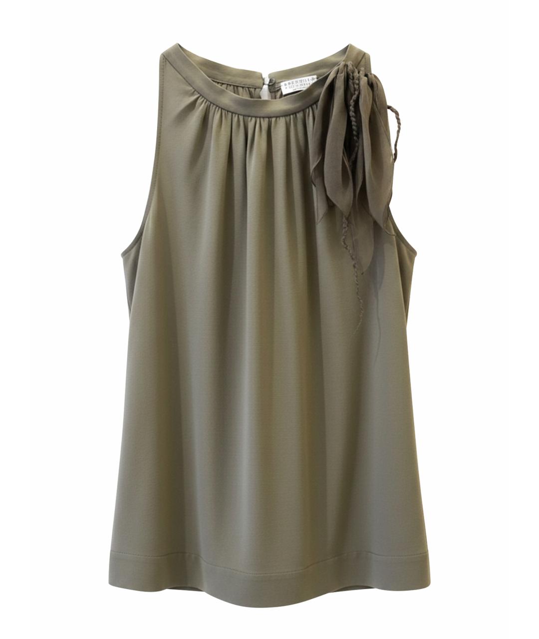 BRUNELLO CUCINELLI Шелковая блузы, фото 1