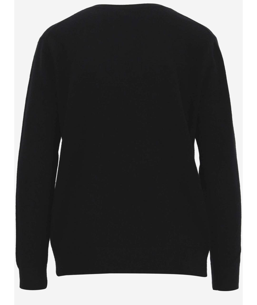 VINCE Черный кашемировый джемпер / свитер, фото 2