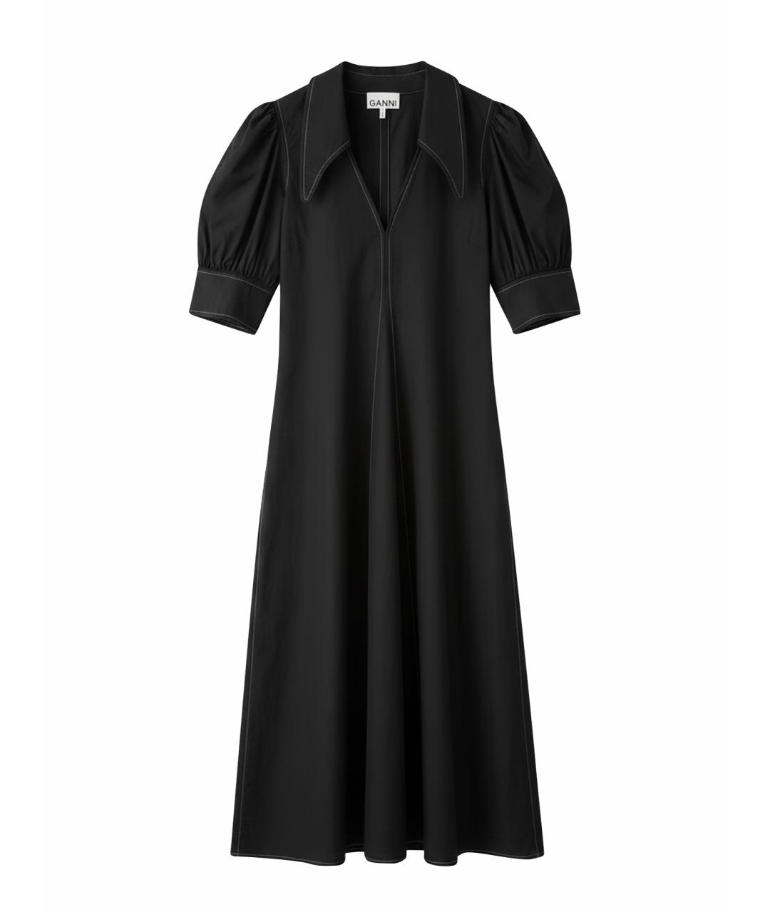 GANNI Льняное повседневное платье, фото 1