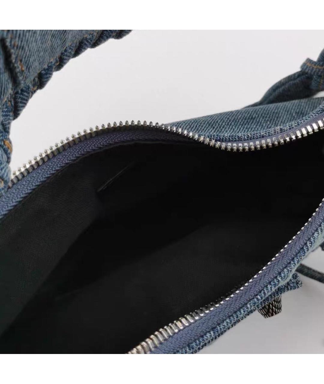 BALENCIAGA Синяя сумка через плечо, фото 7