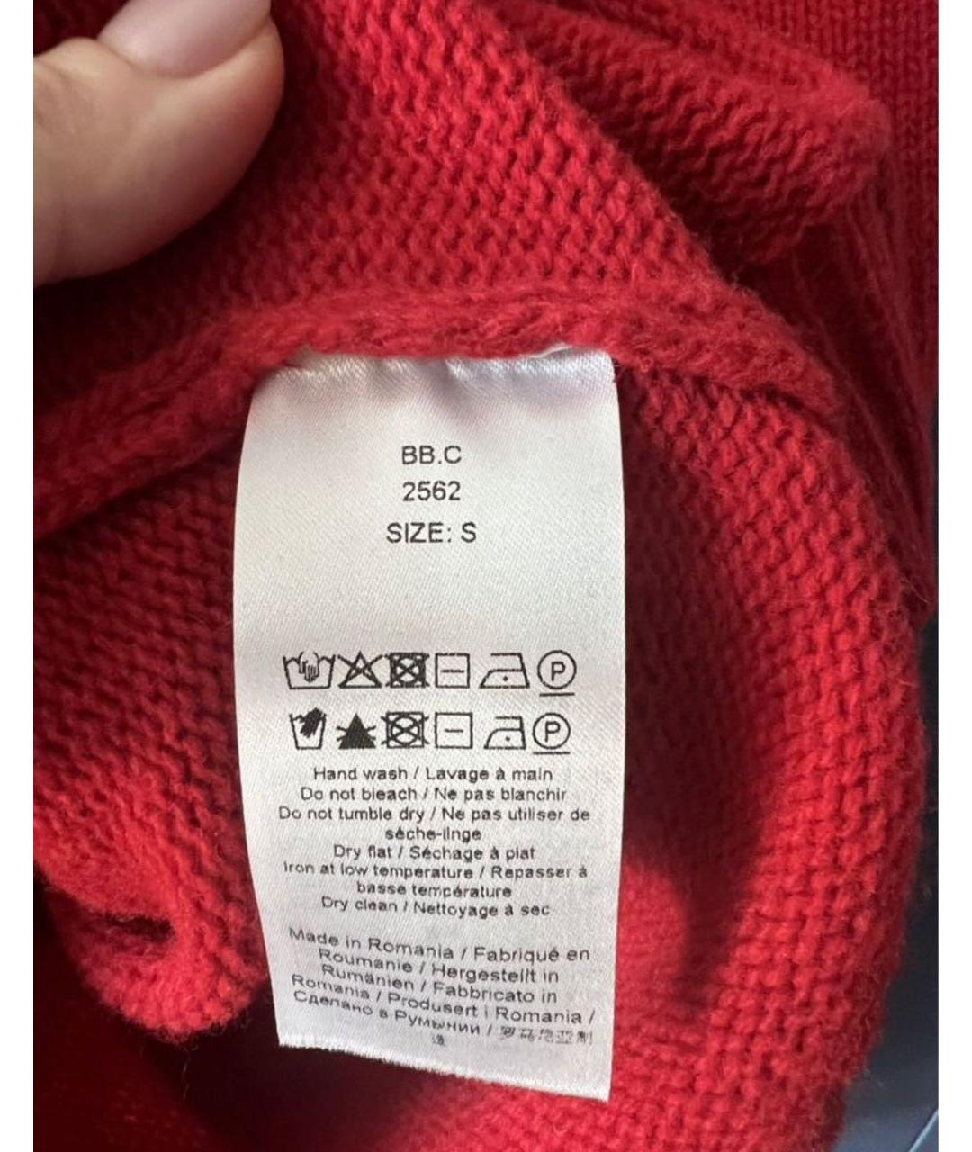 GANNI Красный джемпер / свитер, фото 3