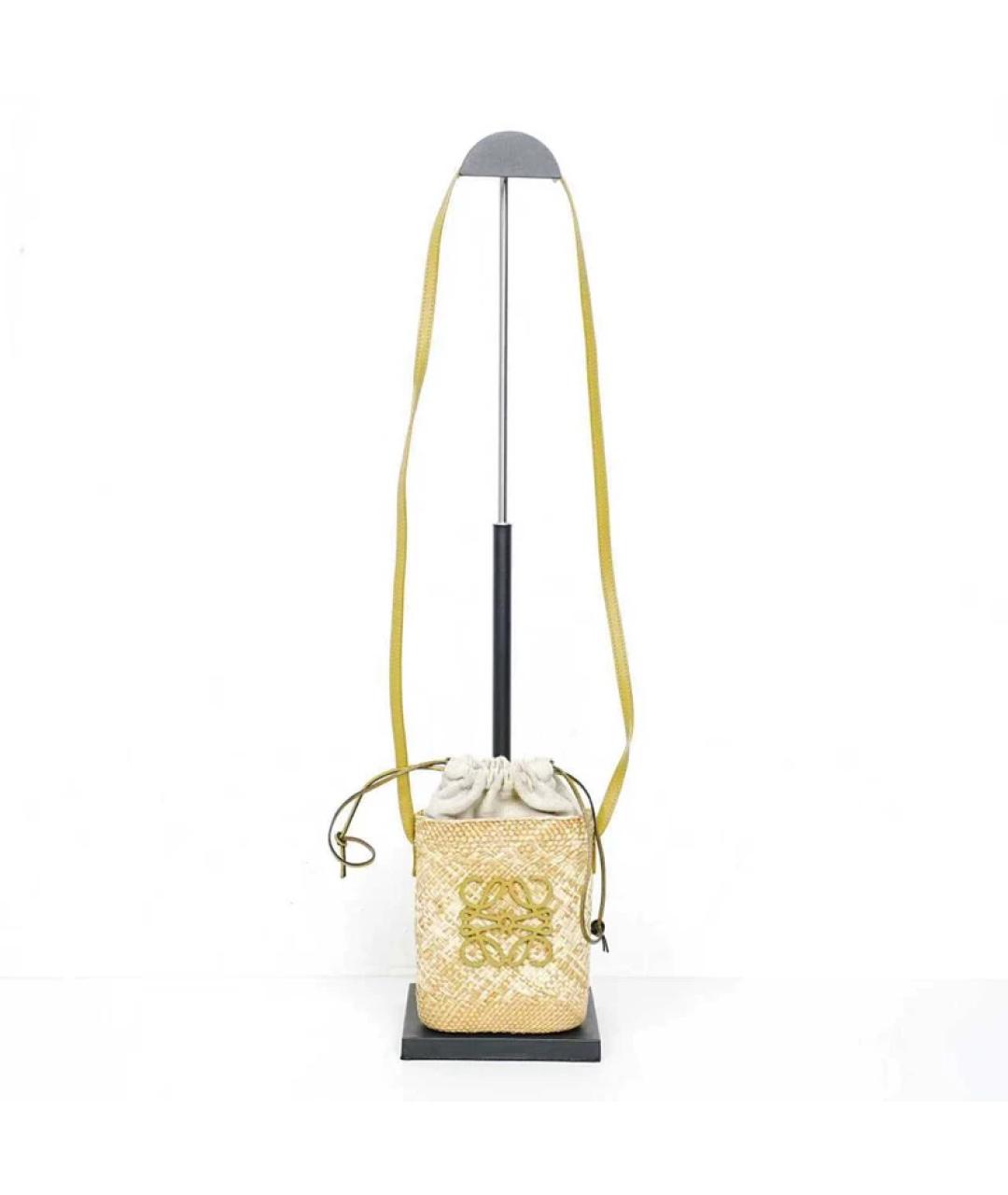 LOEWE Мульти пелетеная сумка с короткими ручками, фото 5