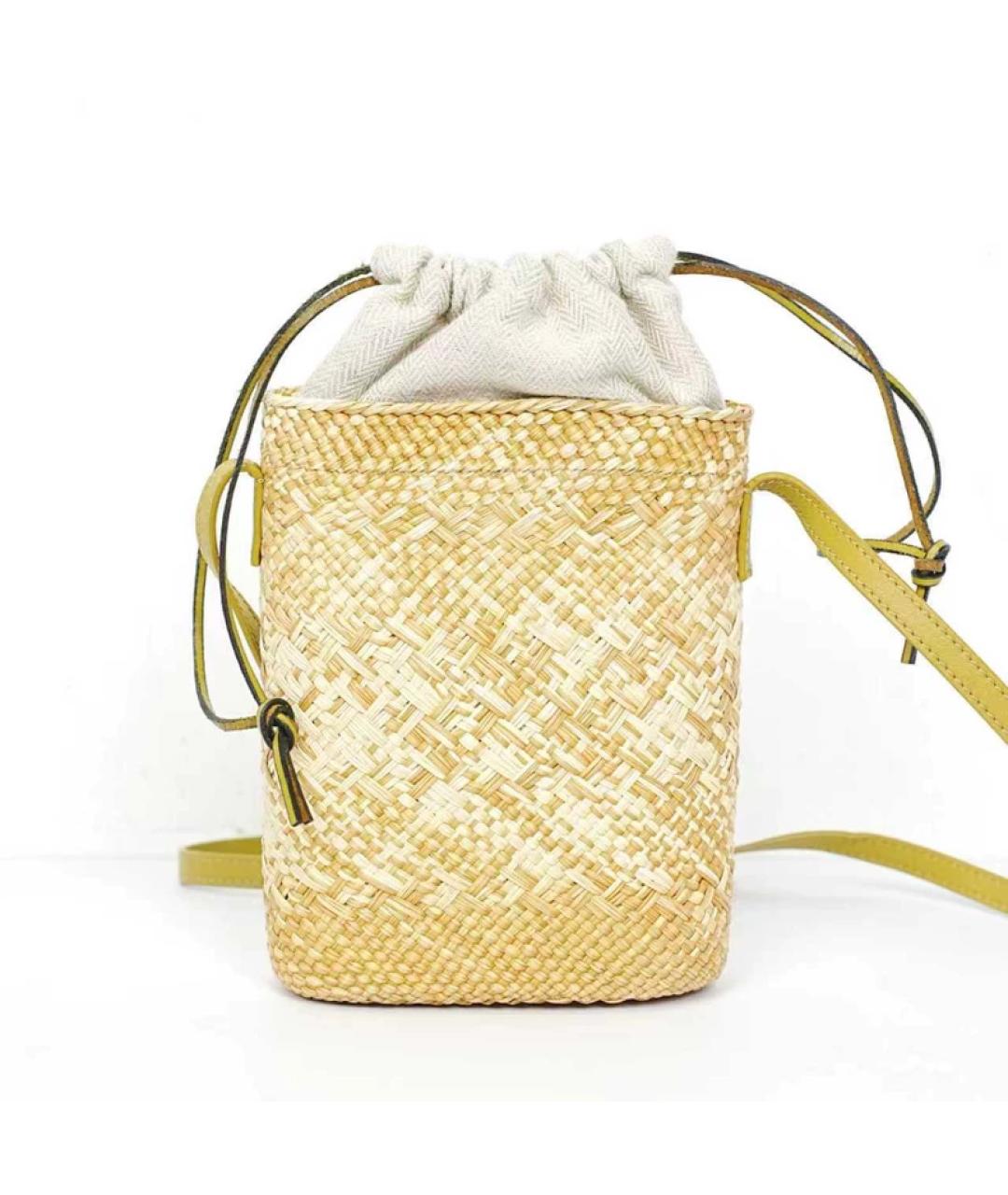 LOEWE Мульти пелетеная сумка с короткими ручками, фото 3