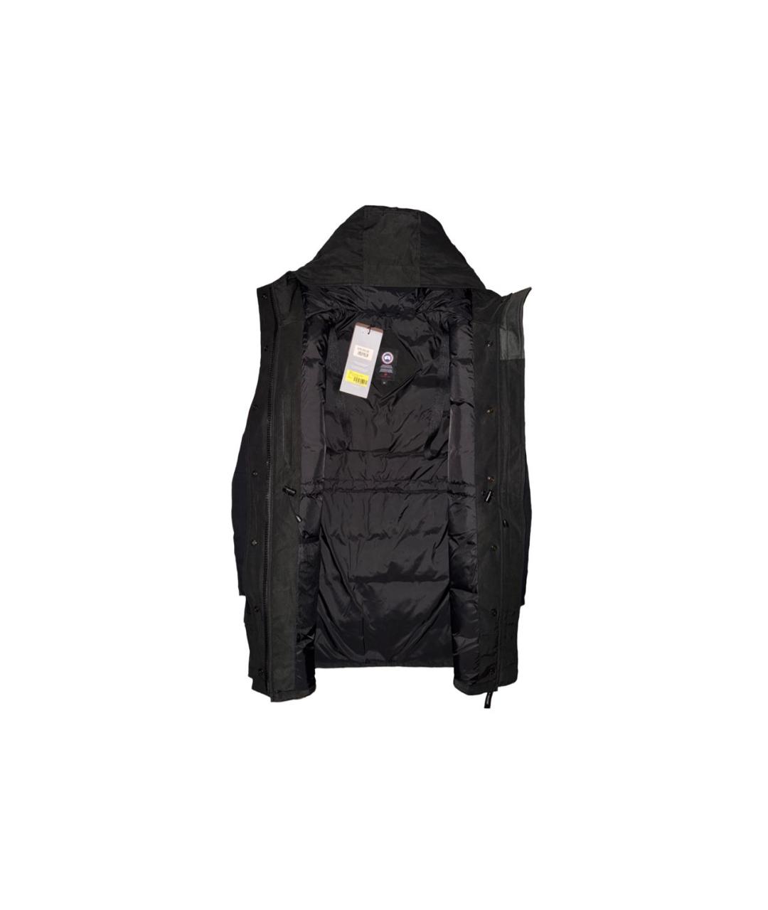 CANADA GOOSE Черная полиэстеровая парка, фото 2