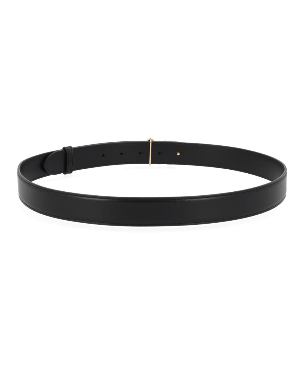 CHLOE Черный кожаный ремень, фото 3