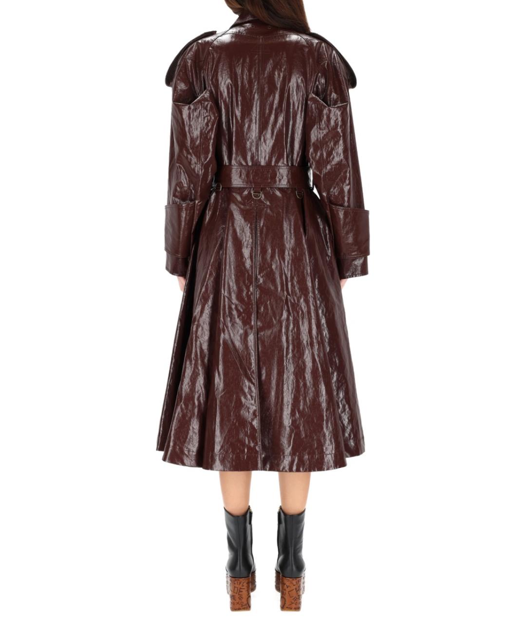 CHLOE Бордовый тренч/плащ, фото 3
