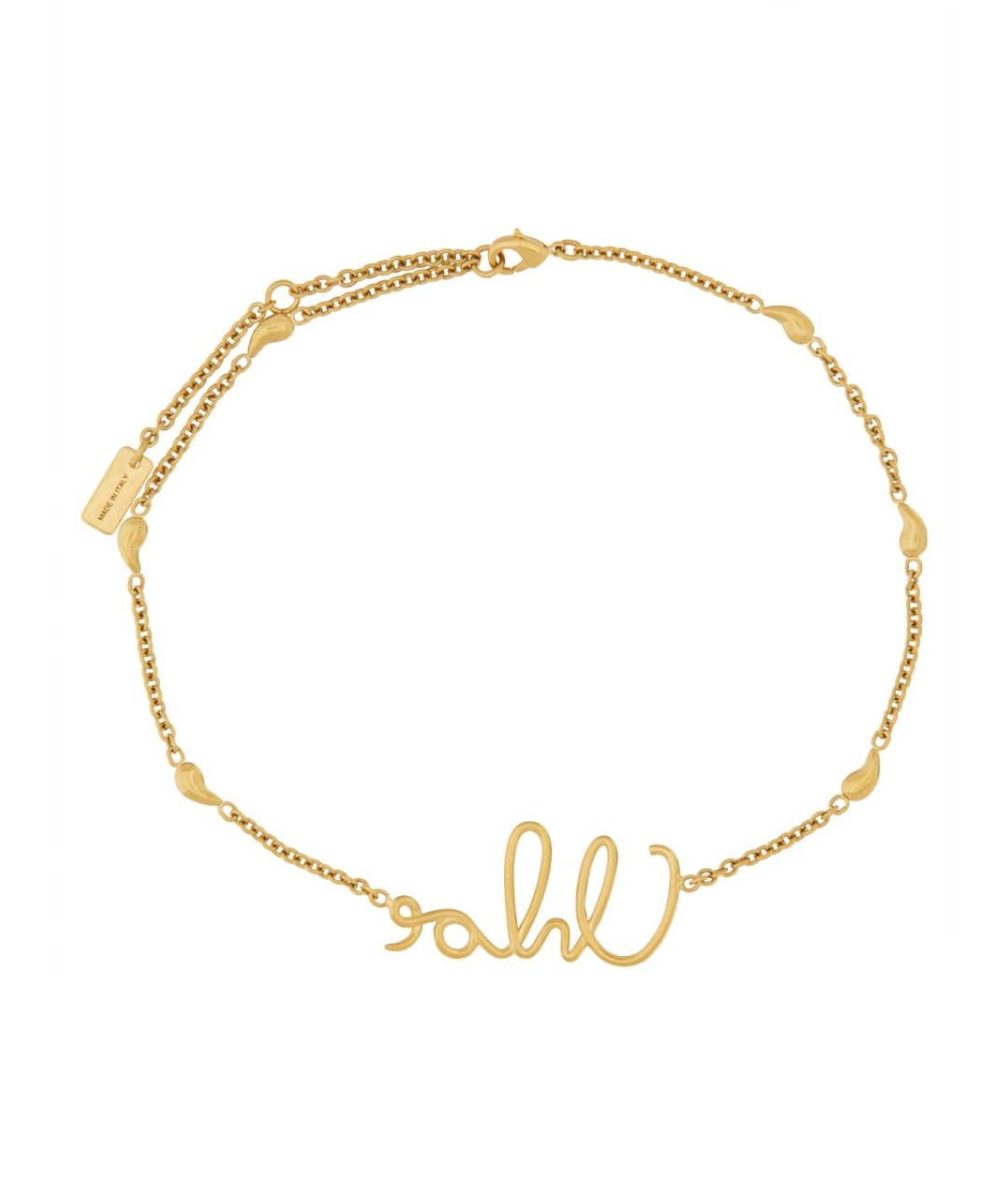 CHLOE Золотой металлический чокер, фото 2