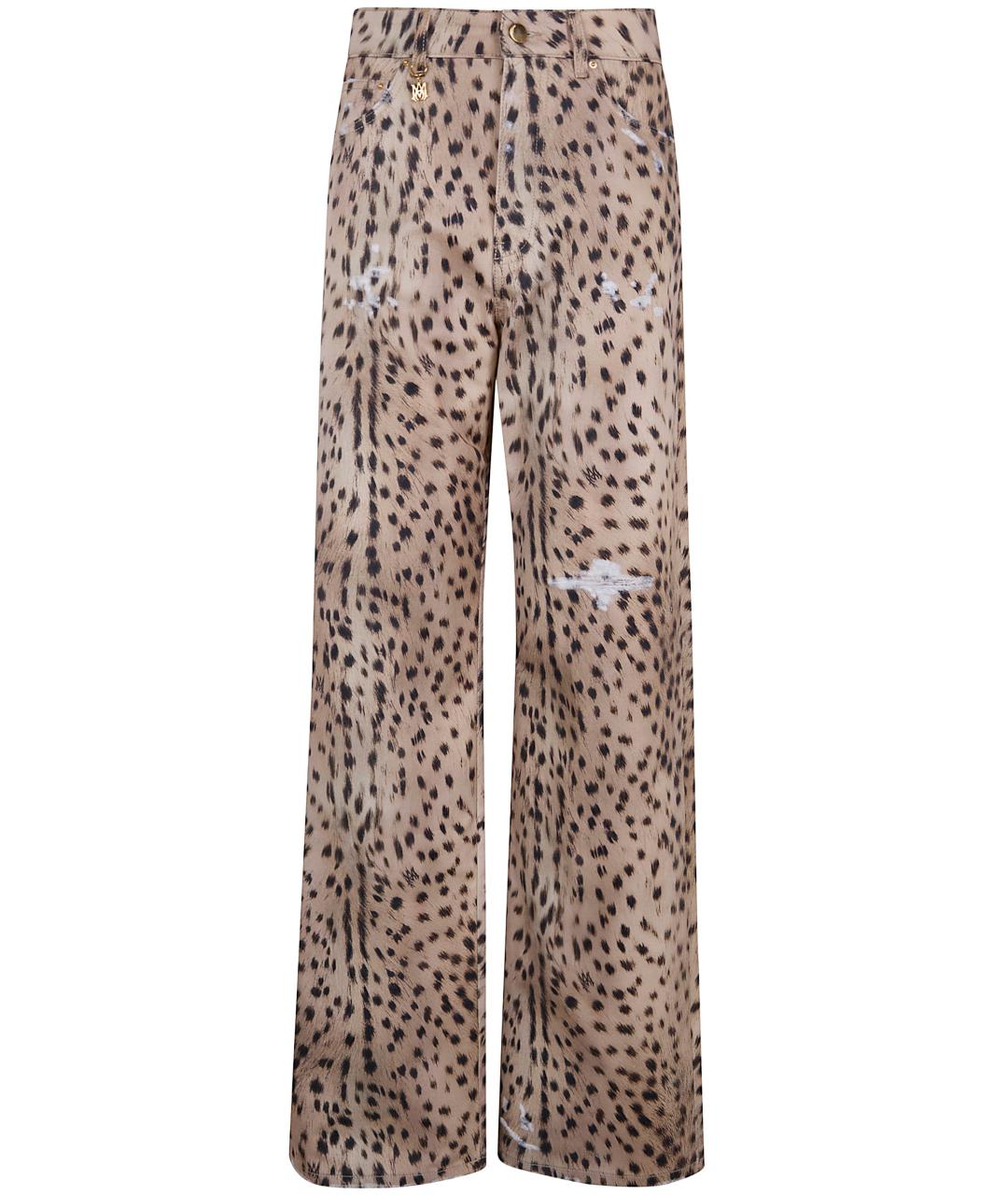 AMIRI Мульти хлопковые прямые джинсы, фото 1