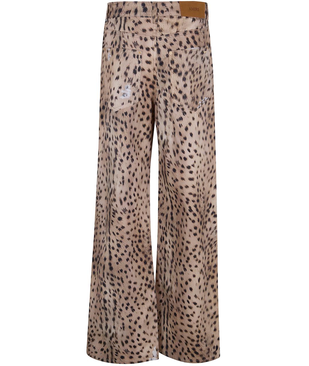 AMIRI Мульти хлопковые прямые джинсы, фото 2