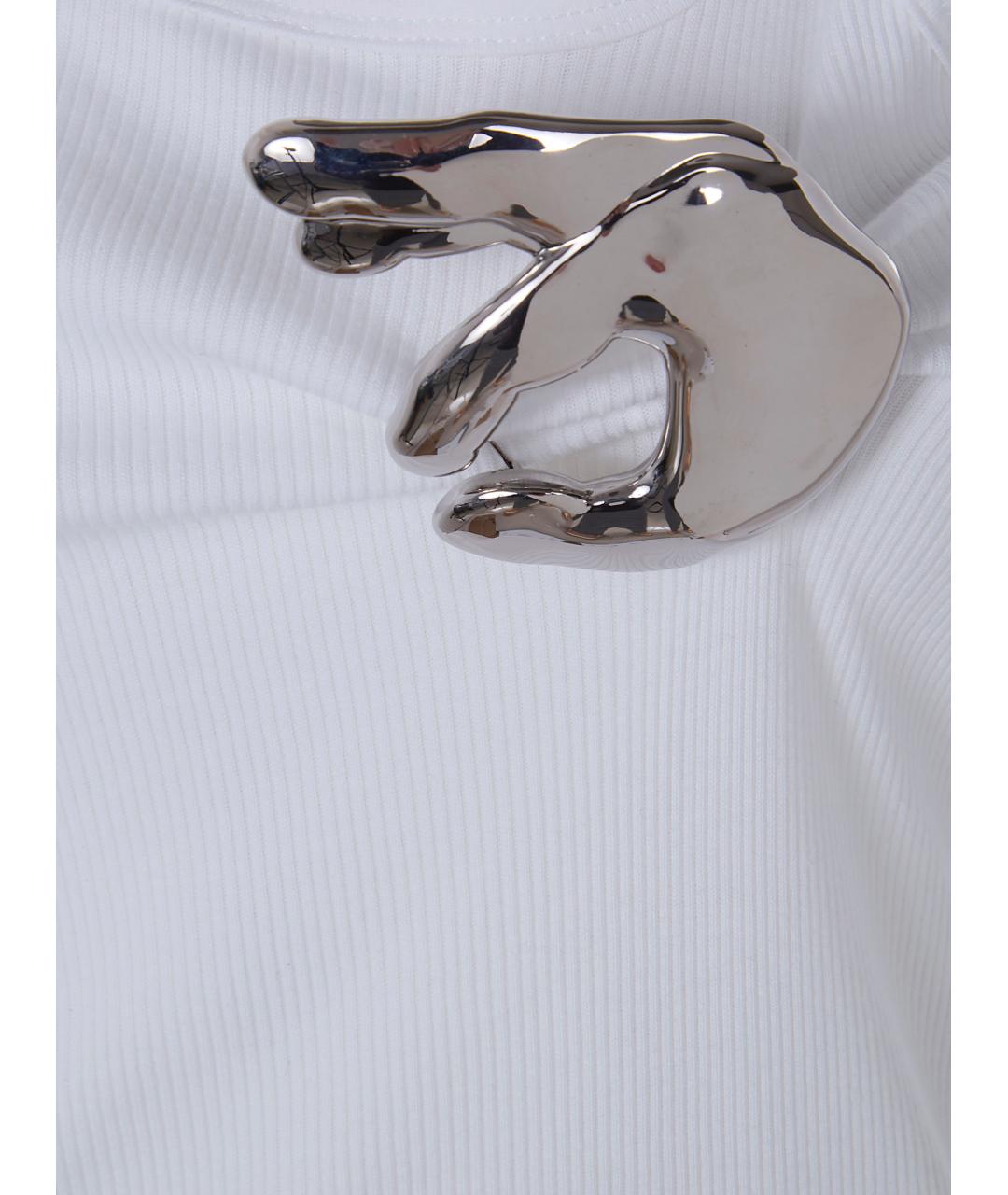 COPERNI Белая хлопковая майка, фото 3