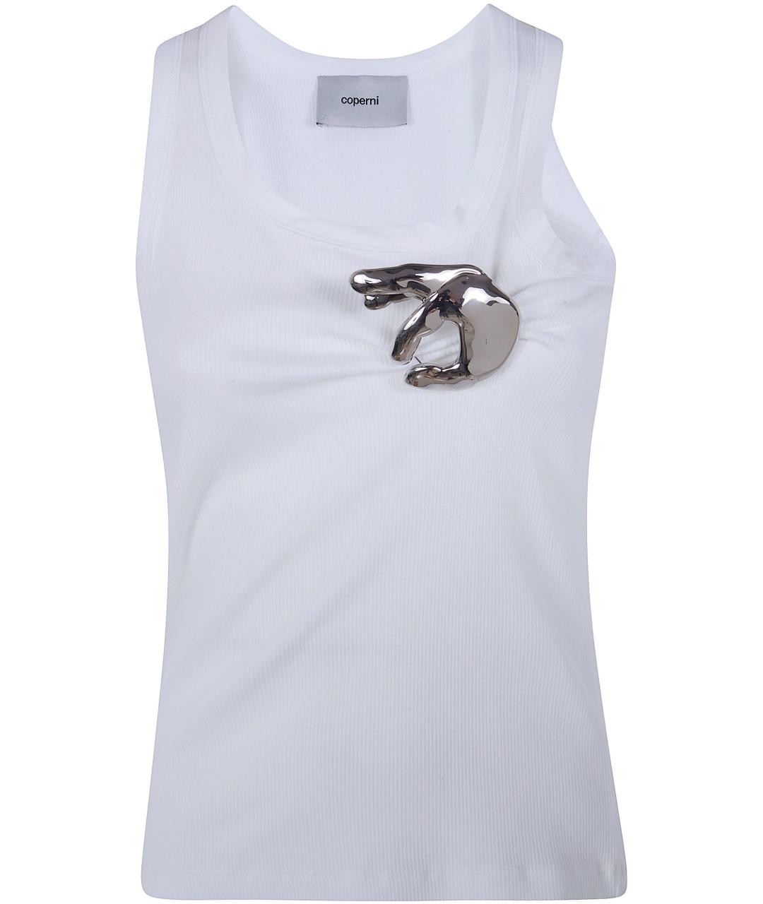 COPERNI Белая хлопковая майка, фото 1