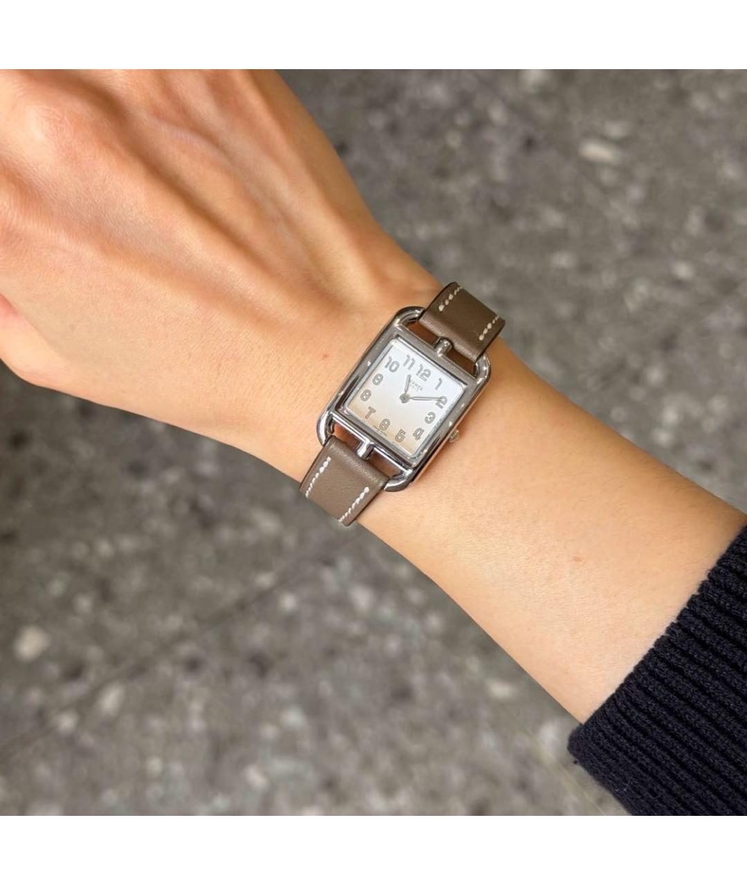 HERMES Серые часы, фото 6