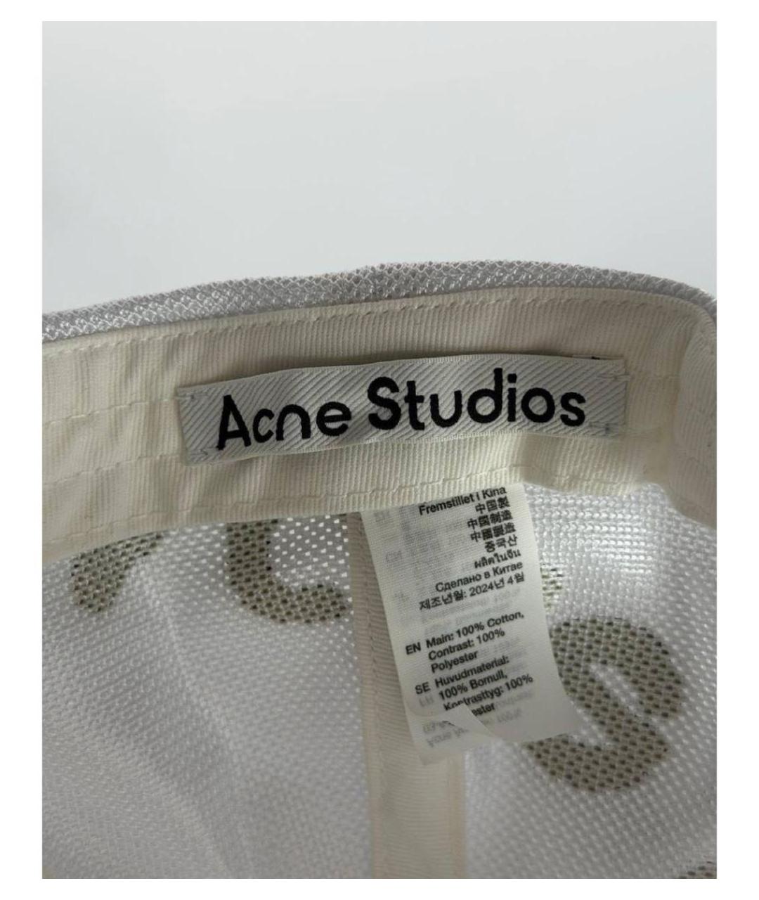 ACNE STUDIOS Белая кепка/бейсболка, фото 7