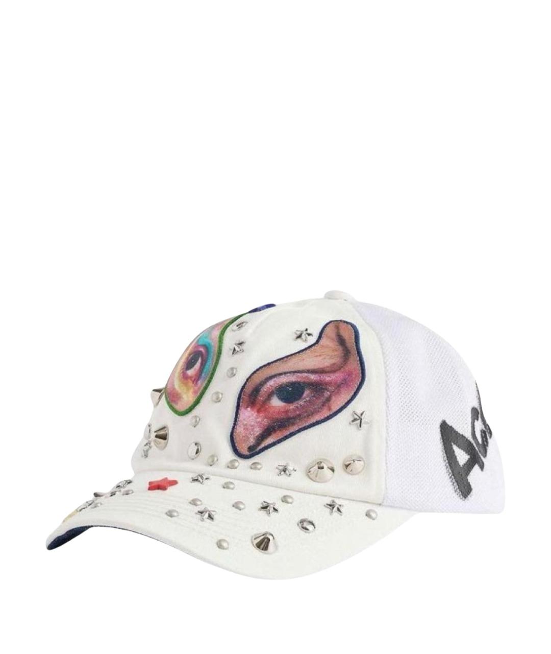 ACNE STUDIOS Белая кепка/бейсболка, фото 1