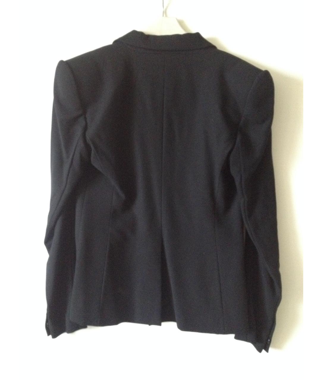 MAISON MARGIELA Черный шерстяной жакет/пиджак, фото 2