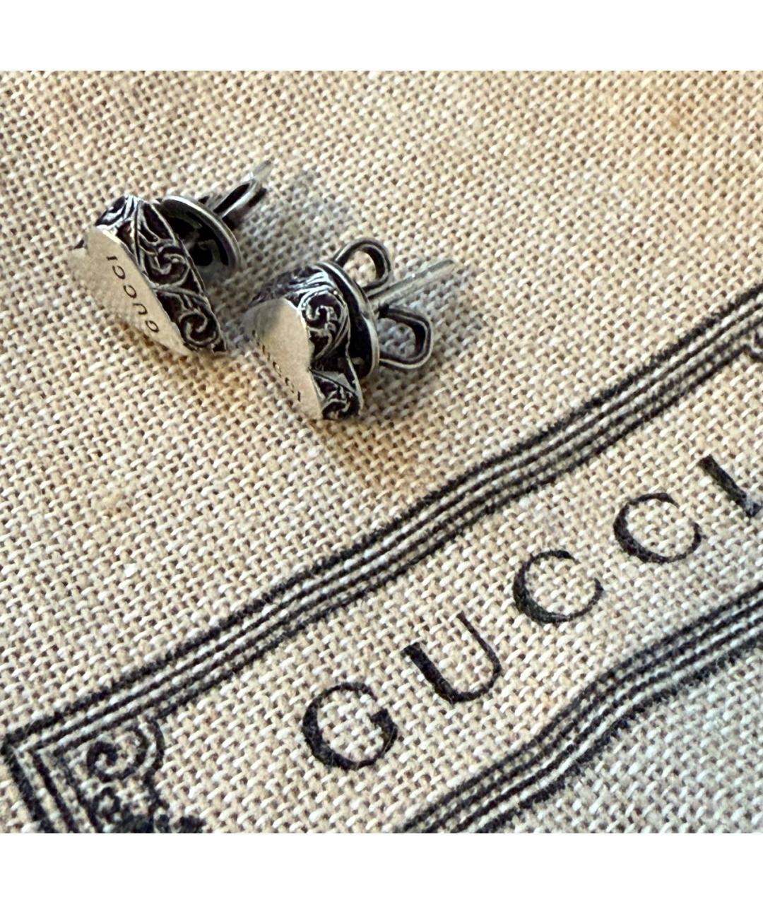 GUCCI Серебряные серебряные серьги, фото 5