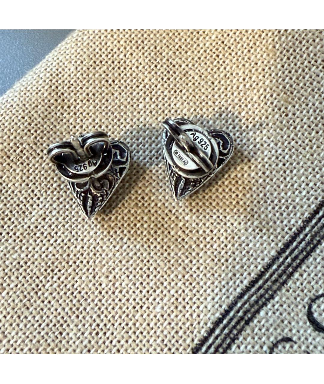 GUCCI Серебряные серебряные серьги, фото 3