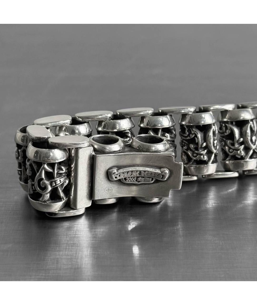 CHROME HEARTS Серебряный серебряный браслет, фото 6