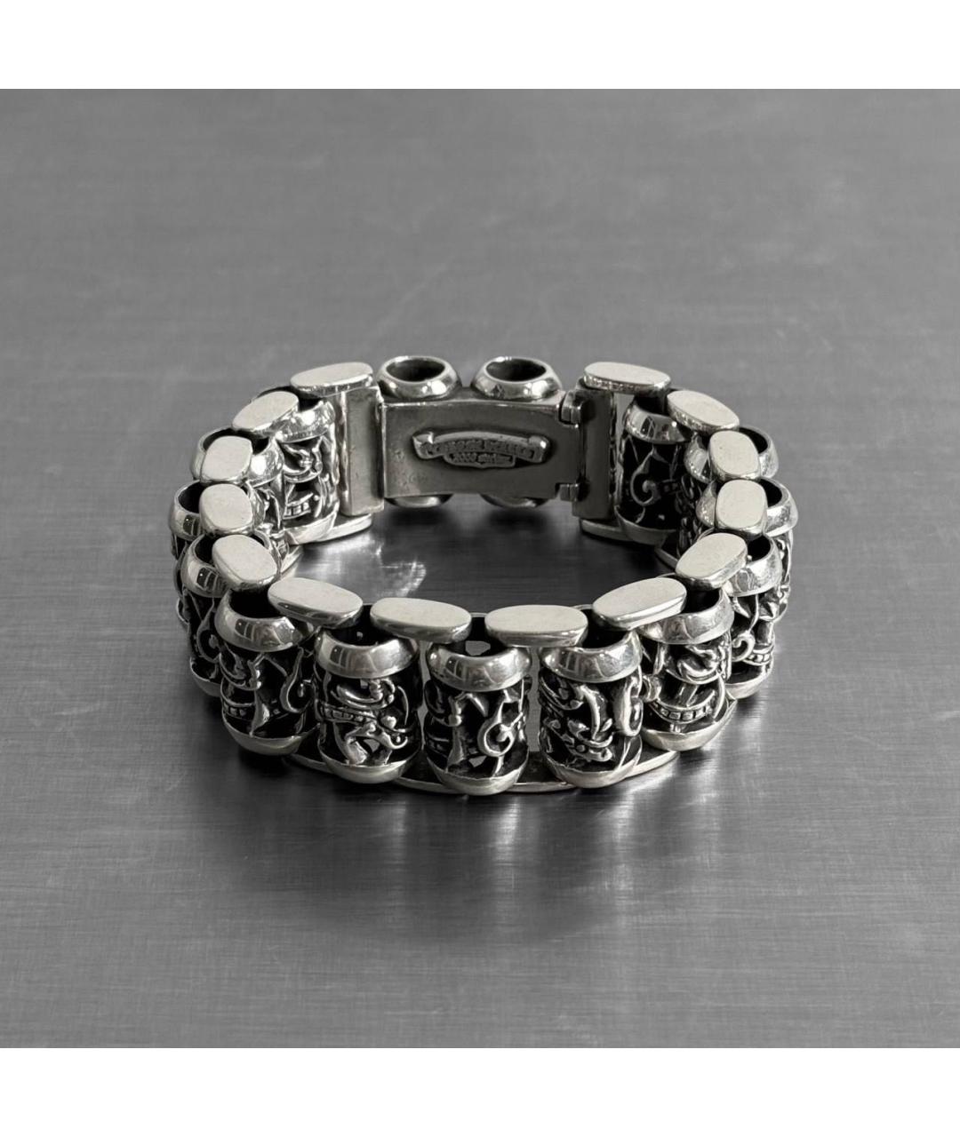 CHROME HEARTS Серебряный серебряный браслет, фото 3