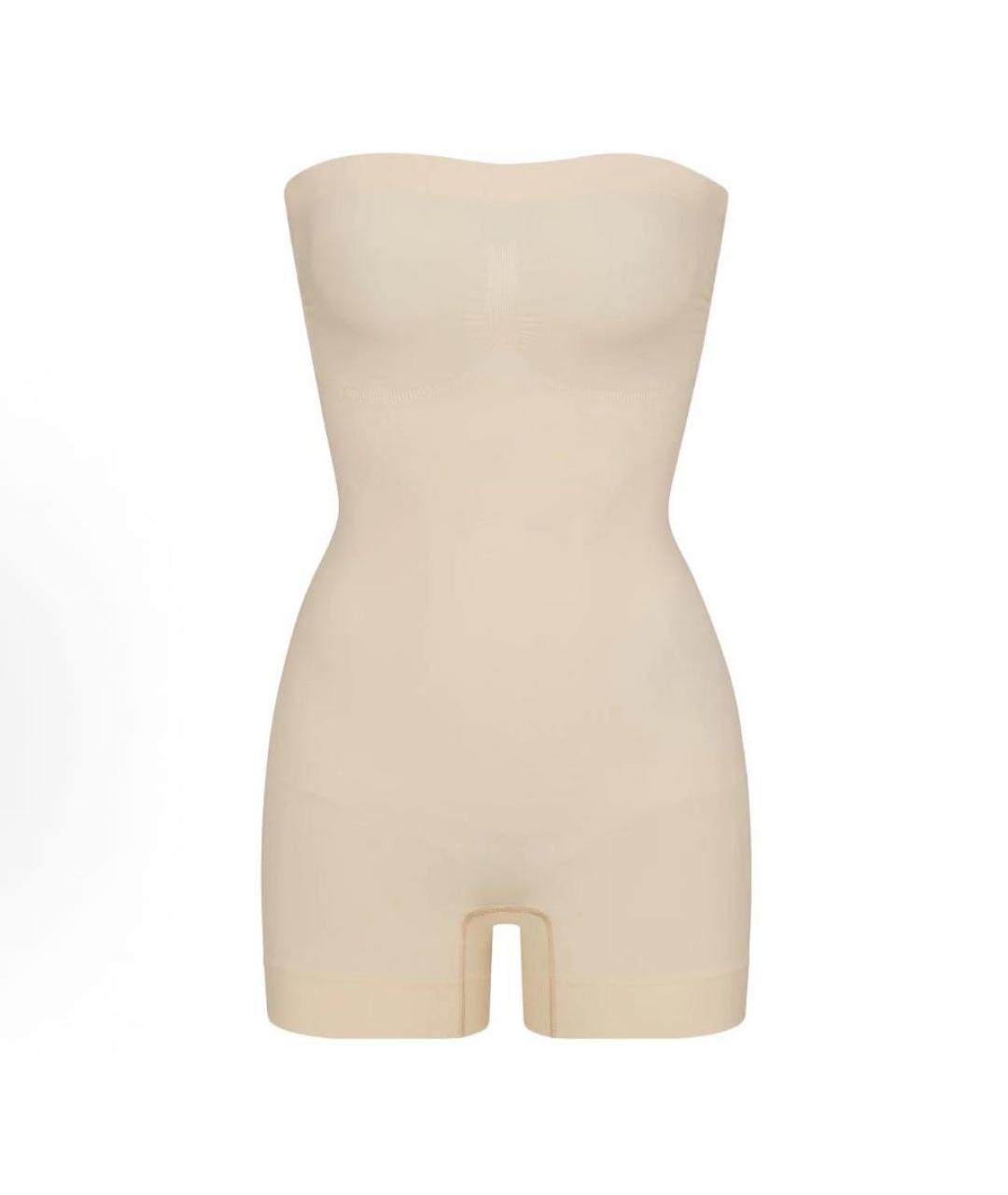 SKIMS Бежевое боди, фото 1