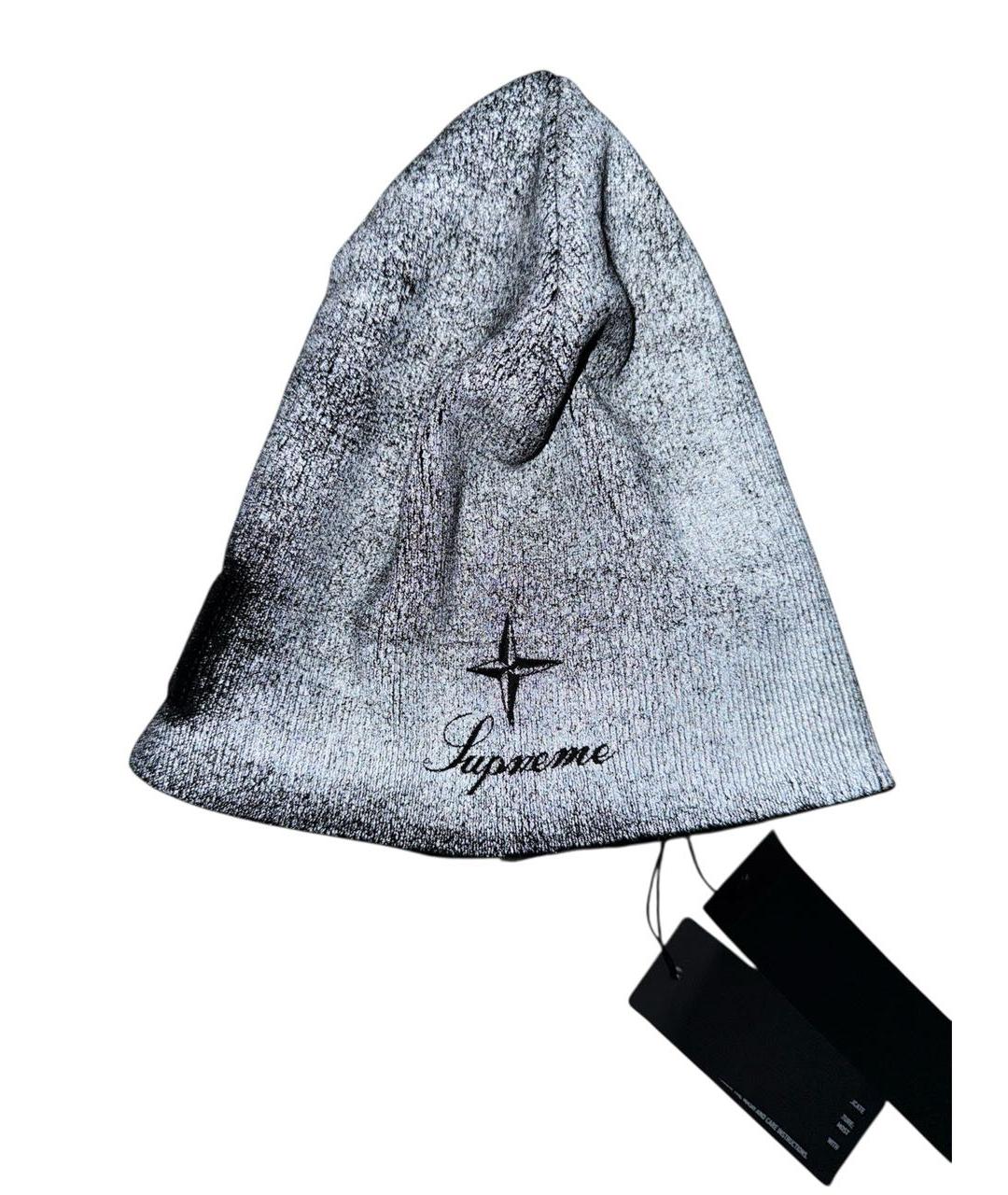 STONE ISLAND Черная шапка, фото 3