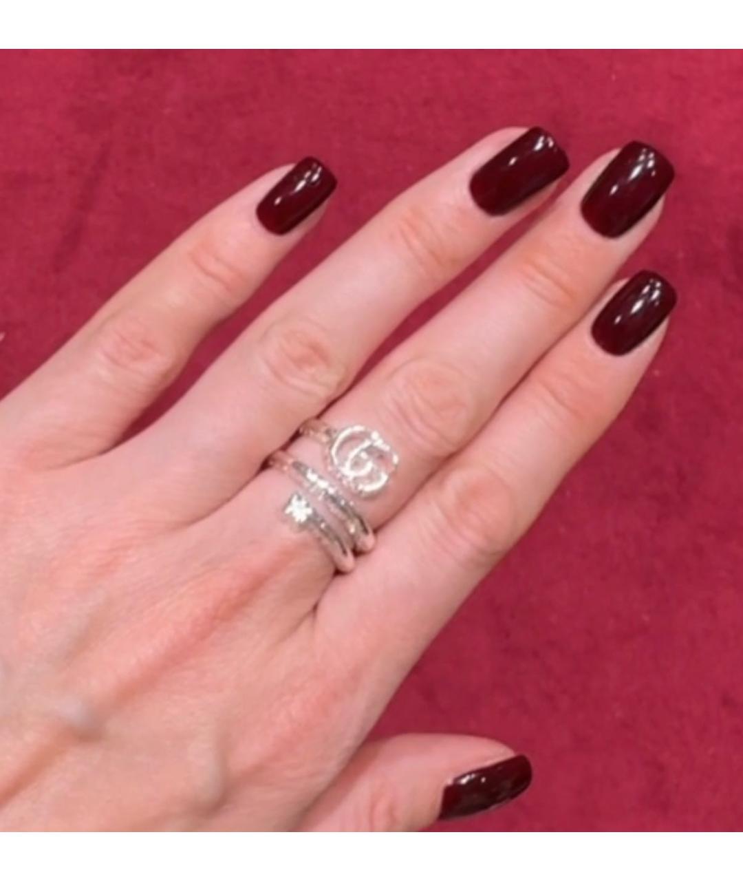 GUCCI Серебряное серебряное кольцо, фото 3