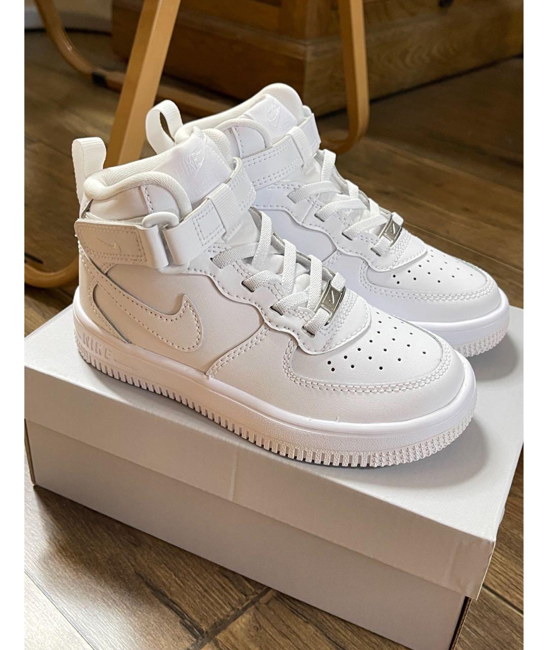 NIKE Белые кожаные кеды, фото 2