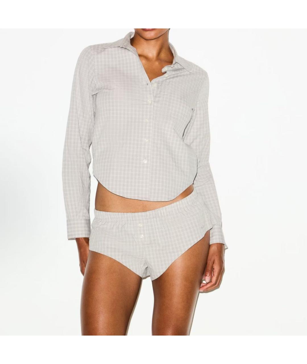 SKIMS Серая пижама, фото 4