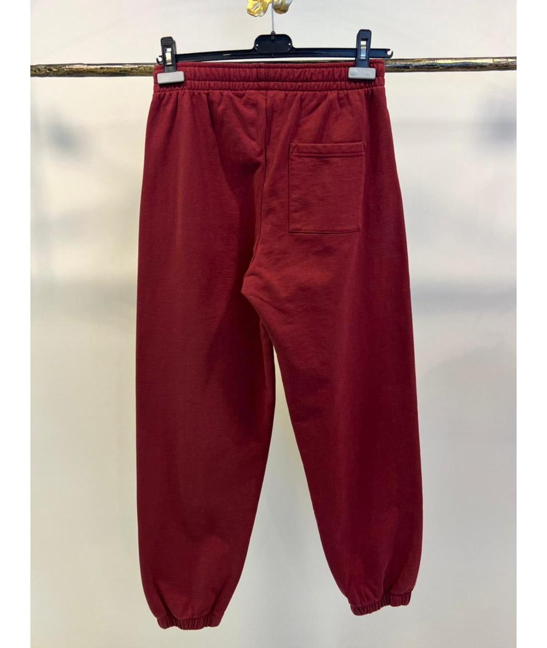 SPORTY AND RICH Бордовый хлопковый спортивные костюмы, фото 5