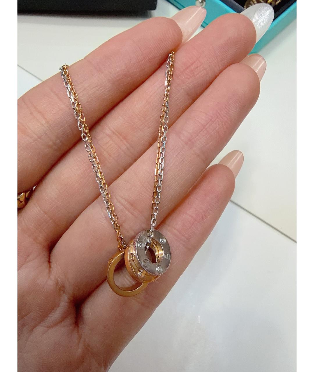 CARTIER Золотое колье из розового золота, фото 2