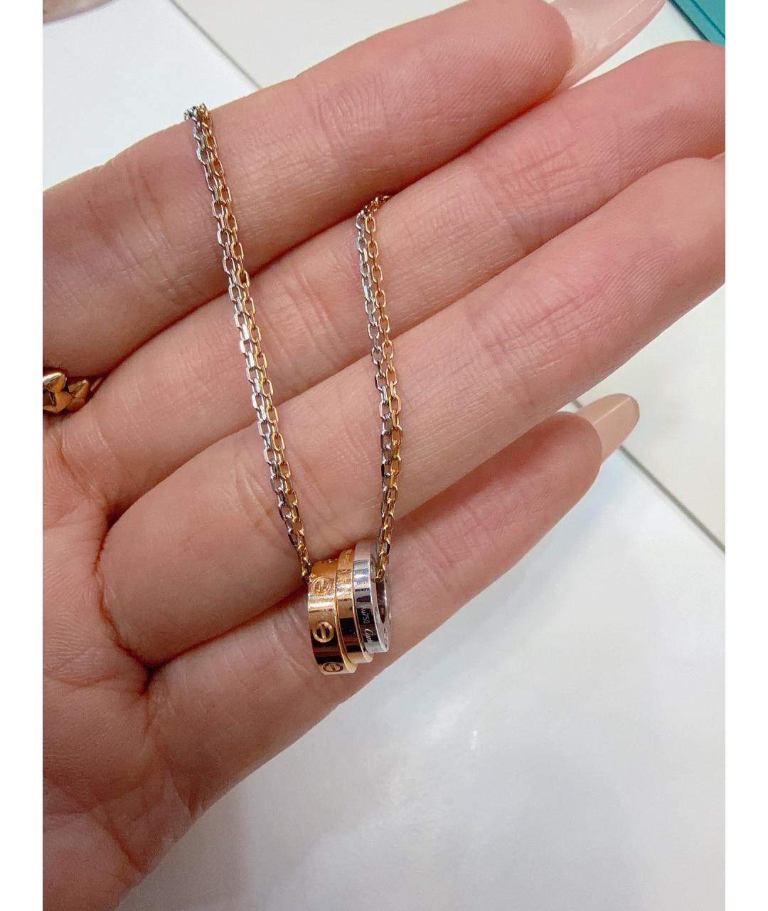 CARTIER Золотое колье из розового золота, фото 4