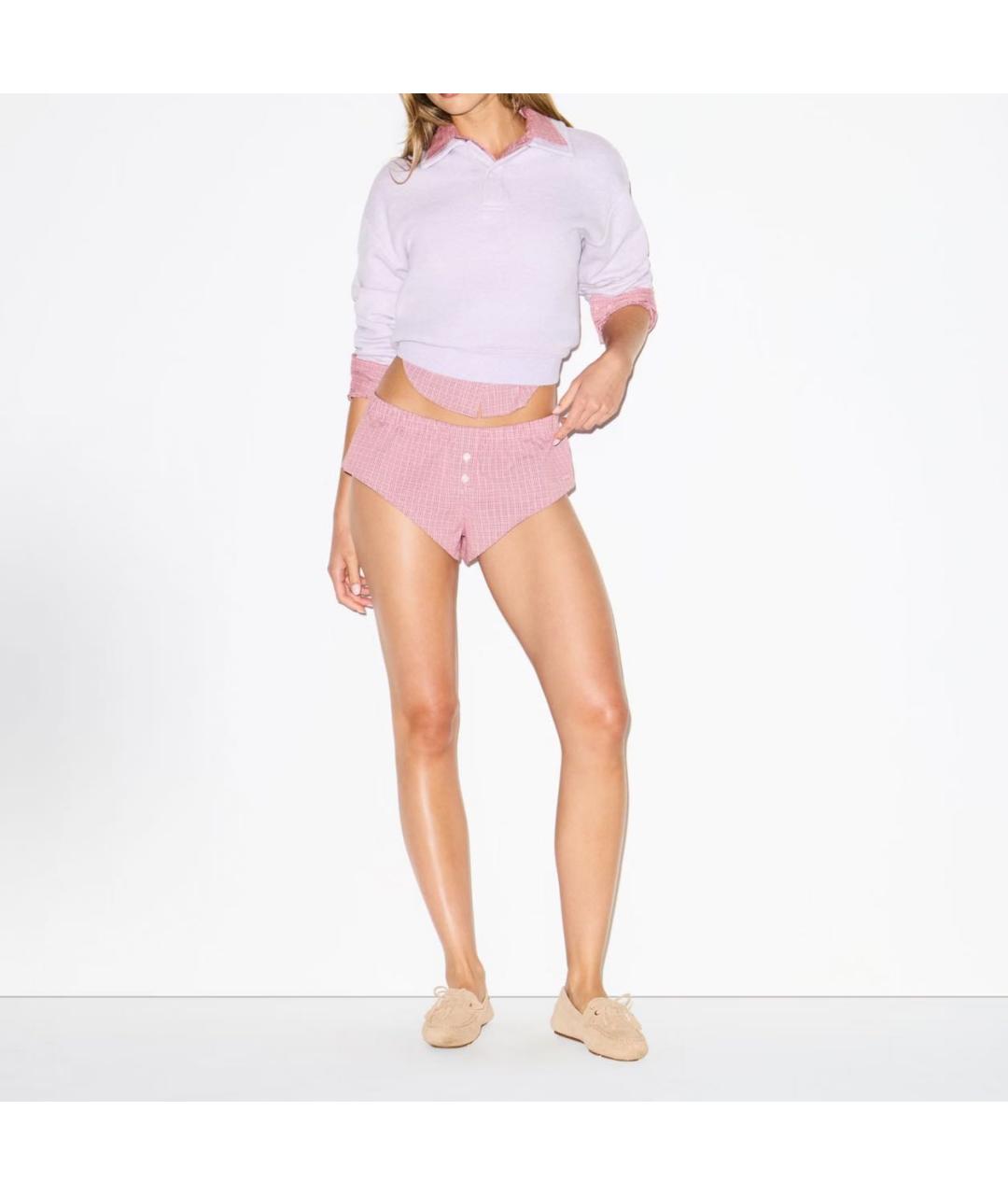 SKIMS Розовая пижама, фото 4