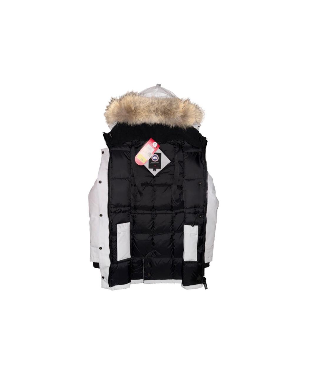 CANADA GOOSE Серая полиэстеровая парка, фото 2