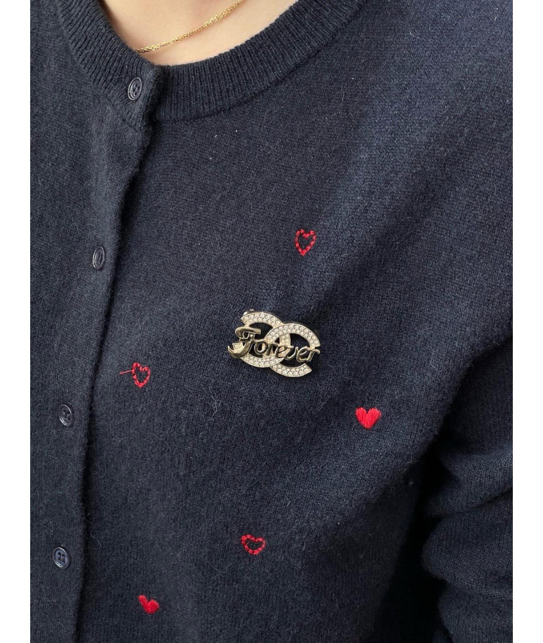 CHANEL Золотая металлическая булавка / брошь, фото 4